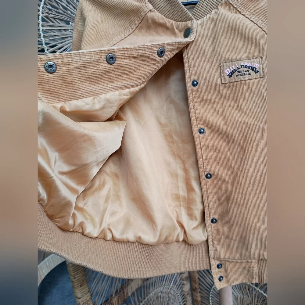 Billabong Women's Tan Corduroy Jacket_Small - Picture 6 of 10